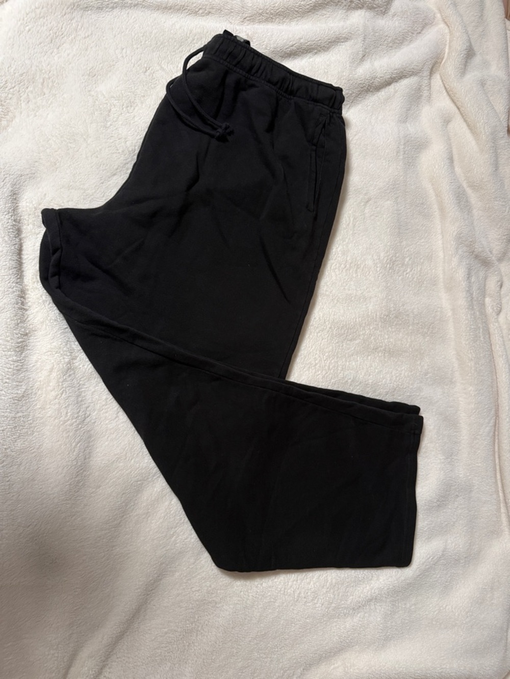 SKIMS Men’s Black Elastic Drawstring Joggers